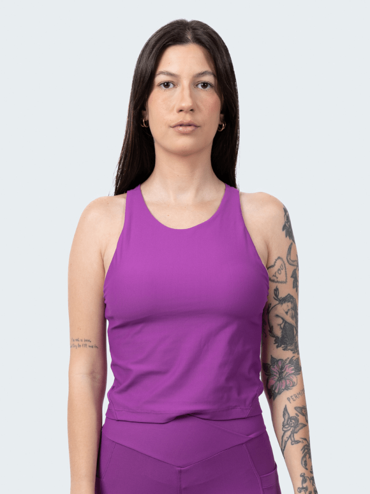 Crop Top JANEIRO - ORCHID - lilikoiwear.com