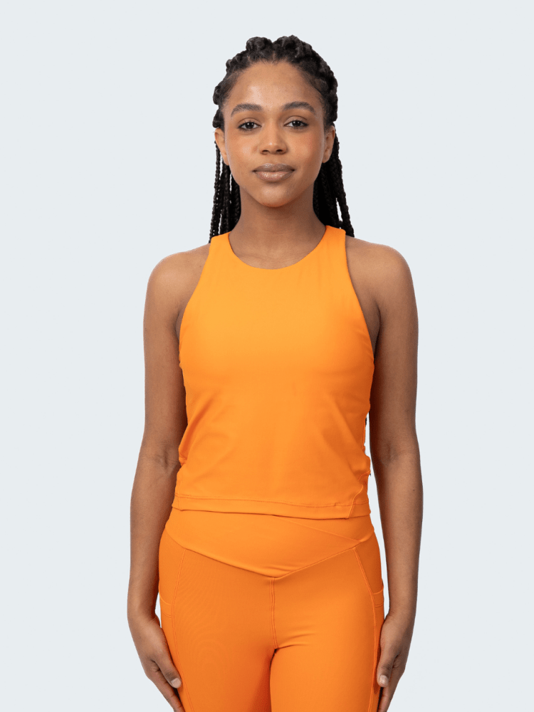 Crop Top JANEIRO - PAPAYA - lilikoiwear.com