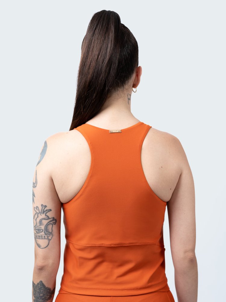 Crop Top JANEIRO - PAPAYA - lilikoiwear.com