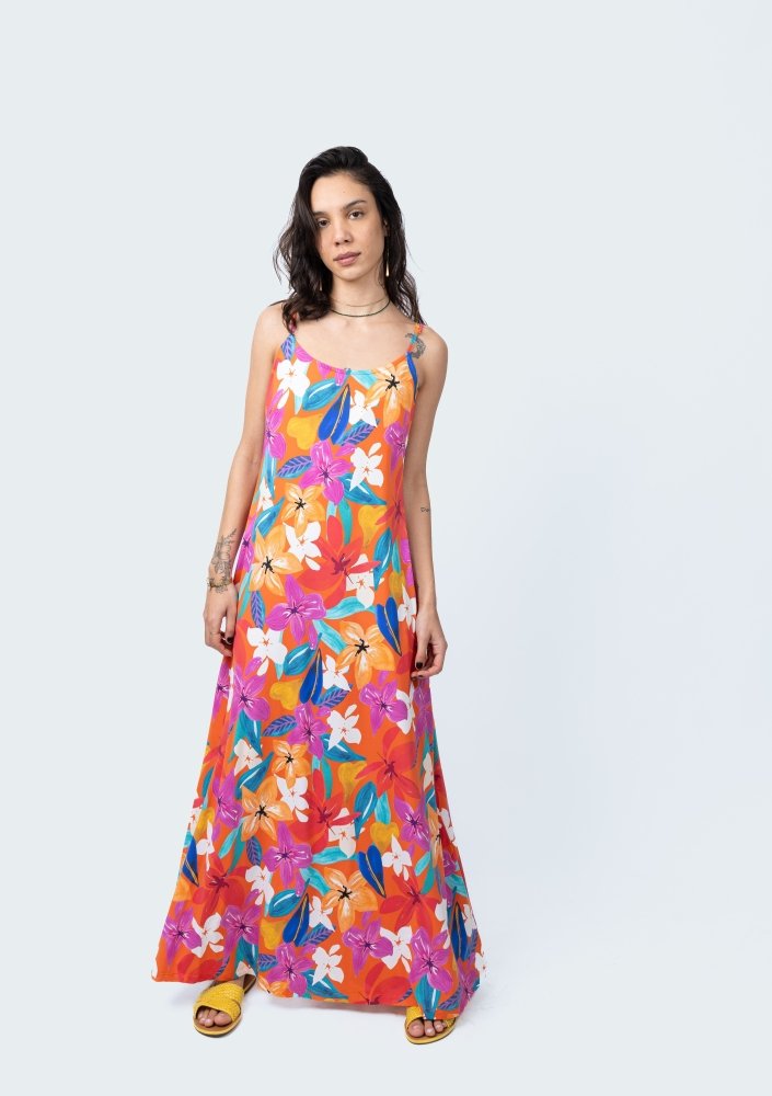 Eliana Dress - PLUMERIA - lilikoiwear.com