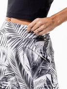 Fluity Fabric Cali Pants - WHITE PALMS - lilikoiwear.com