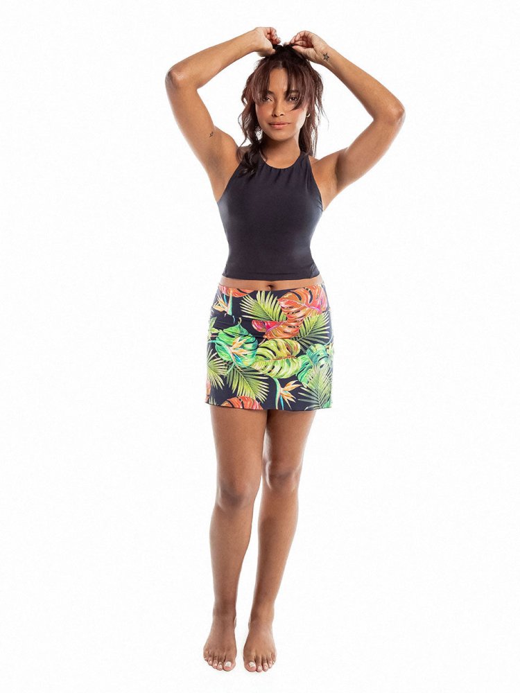 Fluity Fabric Nicole Skort - PARADISE FOUND - lilikoiwear.com