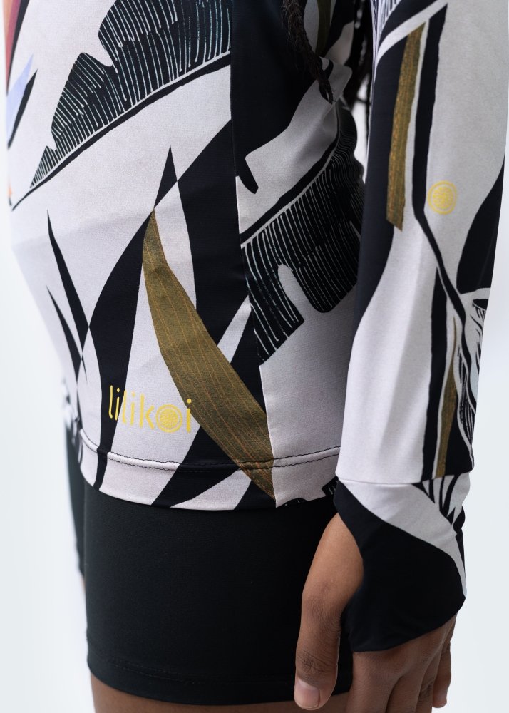 Fluity Fabric Rash Guard - PARADISE DECO - lilikoiwear.com