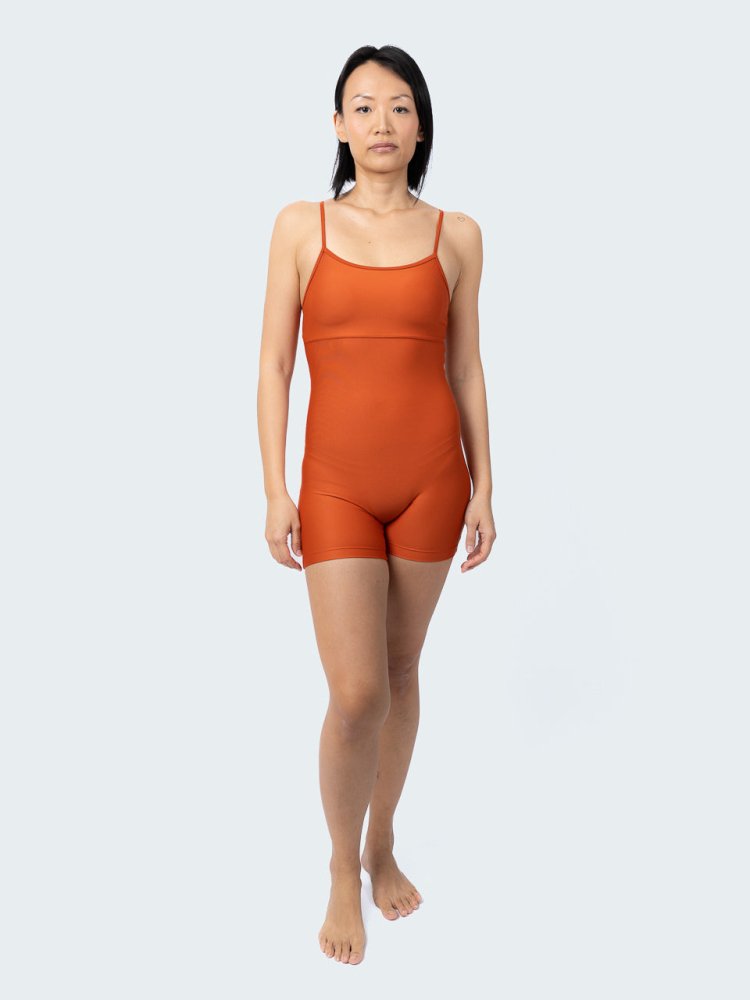 Jasmine Bodysuit - PAPAYA - lilikoiwear.com