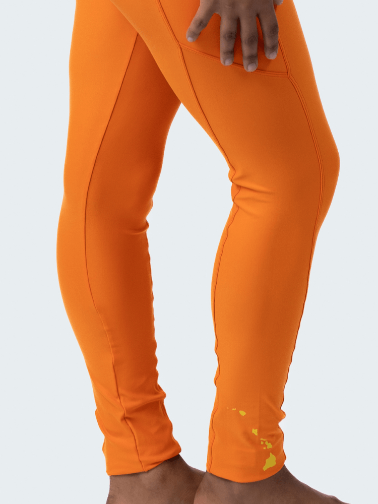 Leggings with Pockets - PAPAYA - lilikoiwear.com