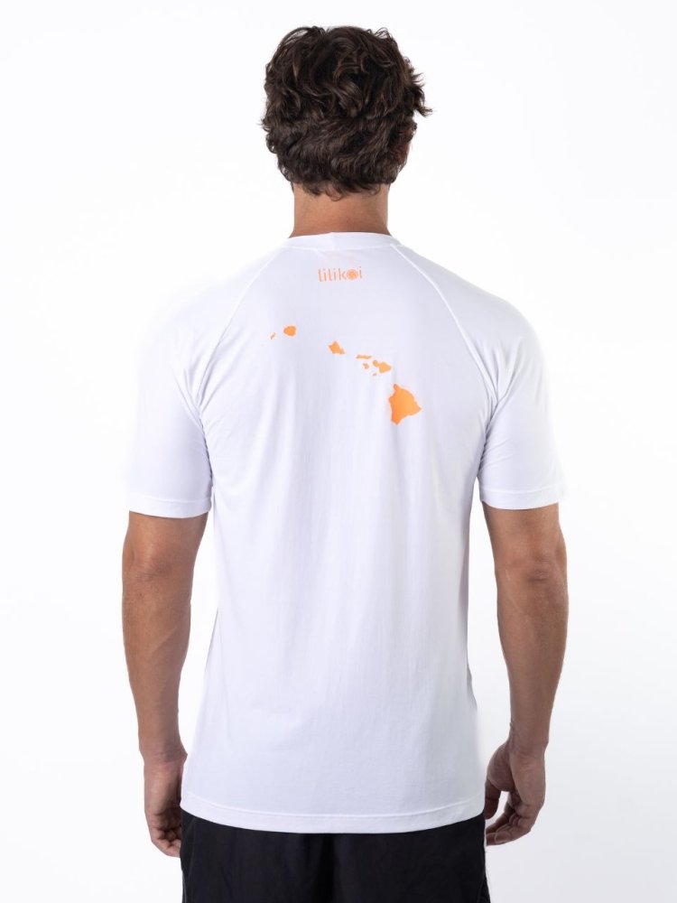 Tシャツ・カットソー STONE  T-SHIRTS WHITE - NAVY BLUE Amazon.com: ZGXJJPP Men Stars Navy Blue White 3D Print Short