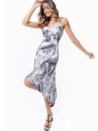 Rosa Dress - WHITE PALMS - lilikoiwear.com