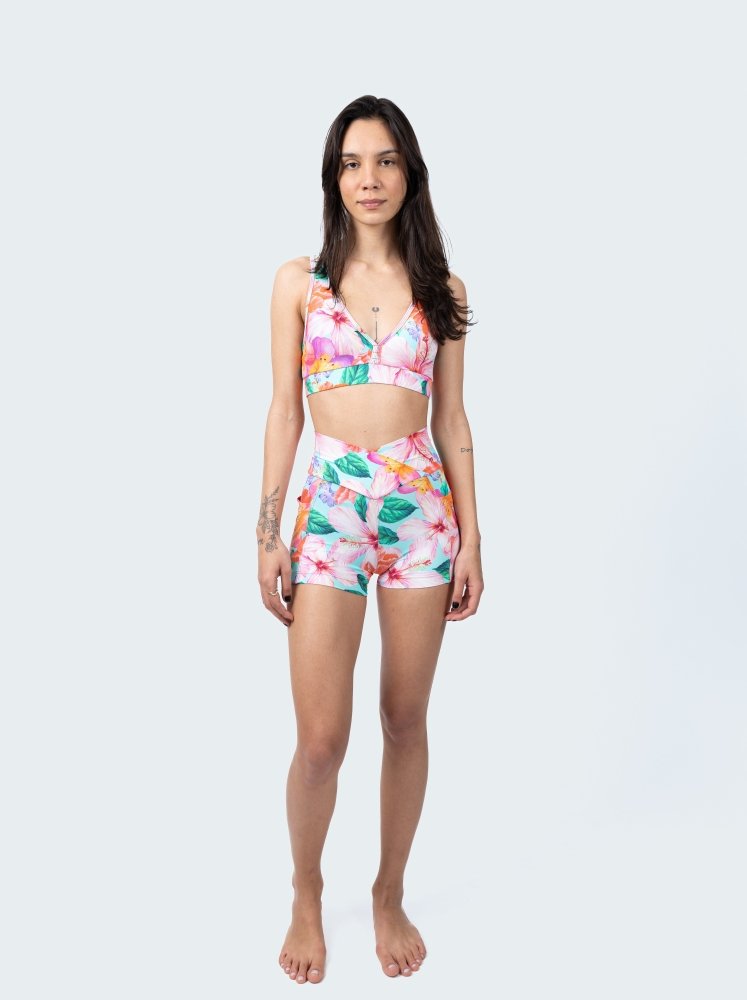 Shorties with Pockets - HIBISCUS - lilikoiwear.com