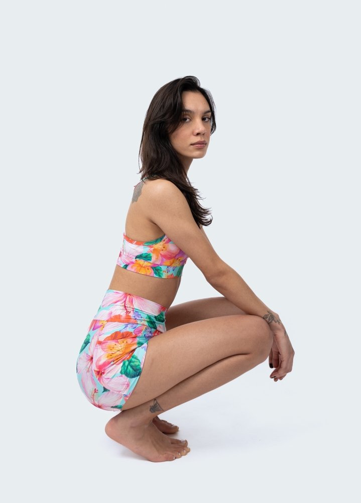 Shorties with Pockets - HIBISCUS - lilikoiwear.com