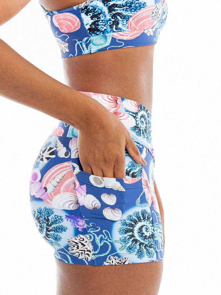 Shorties with Pockets - NAUTILUS - lilikoiwear.com