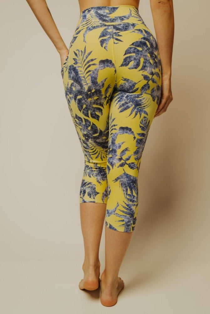 Capri Legging with Pockets - 'ALOHI - lilikoiwear.com