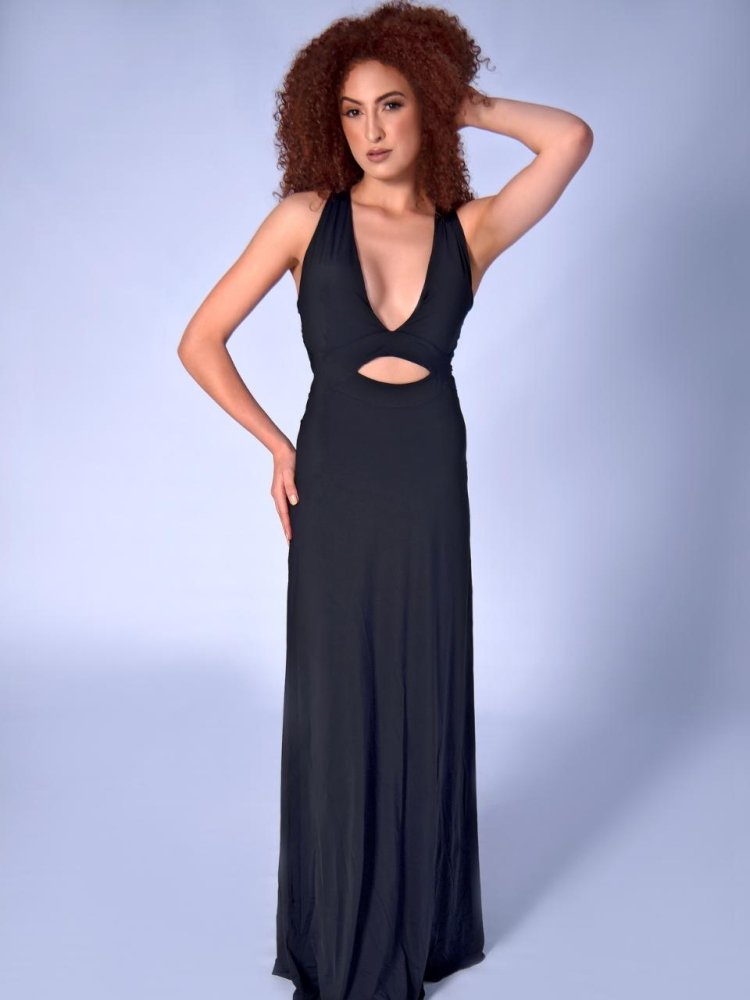 Floripa Dress - SOLID BLACK - lilikoiwear.com