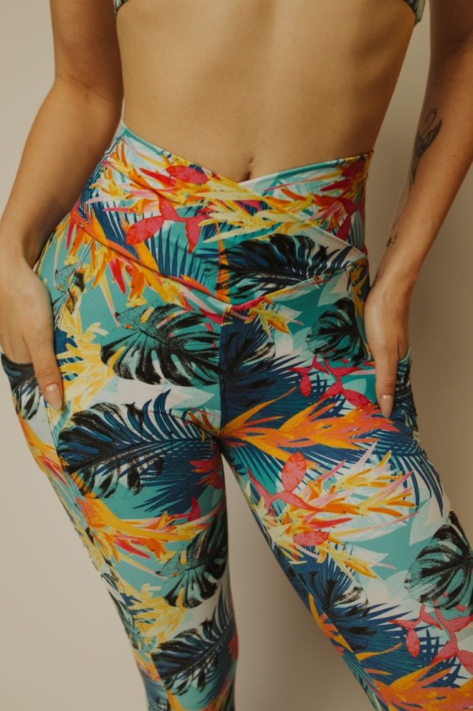 Leggings with Pockets - ENDLESS SUMMER