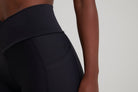 LEVITATE Leggings with Pockets - SOLID BLACK (with Hawaiian Islands) - lilikoiwear.com