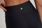 LEVITATE Shorties with Pockets - SOLID BLACK (with Hawaiian Islands) - lilikoiwear.com