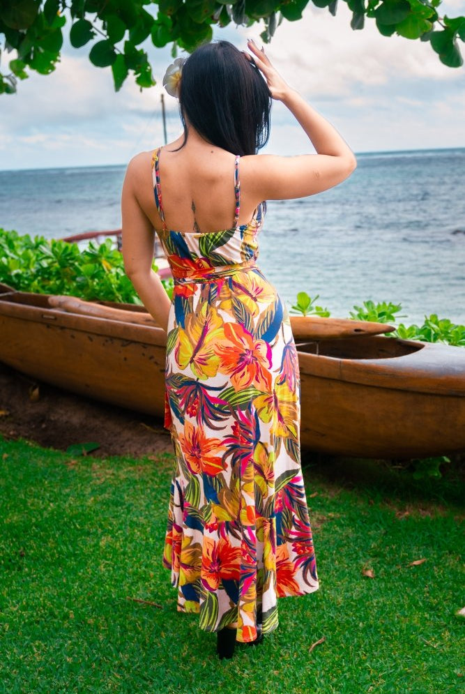 Luau Wrap Dress - OLOMANA - lilikoiwear.com