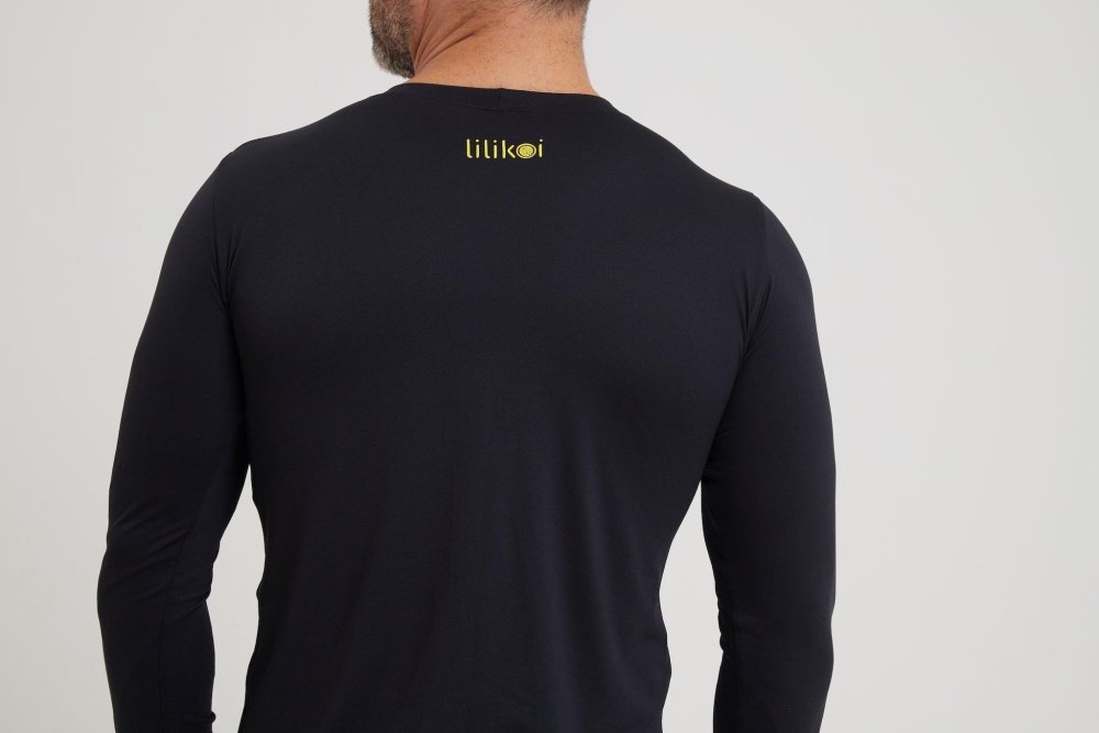 Long-Sleeved Dri-FIT Shirt | Sun Shirt for Men | Lilikoi Wear XL / Black