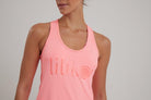 Women's Dri-Fit Tank Top LILIKOI Logo - MELON - lilikoiwear.com
